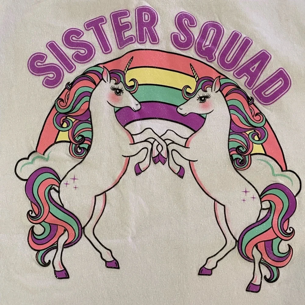 2pc. PLACE Sister Squad Matching Graphic Tee